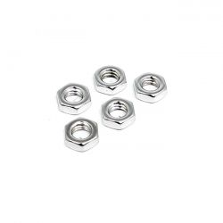 1 4 20 contramoer chroom 25 pack 0 3510