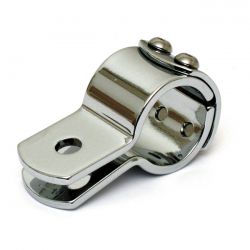 3 delige klem 7 8 chroom staal 0 1144
