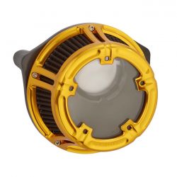 arlen ness method air cleaner kit gold 0 6398