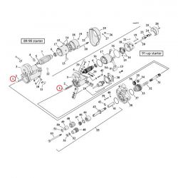 bal compressieveer startmotor 0 9429