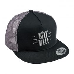 biltwell skully snapback cap grijs zwart 0 888