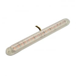 chris led light bar red led clear lens 0 3178
