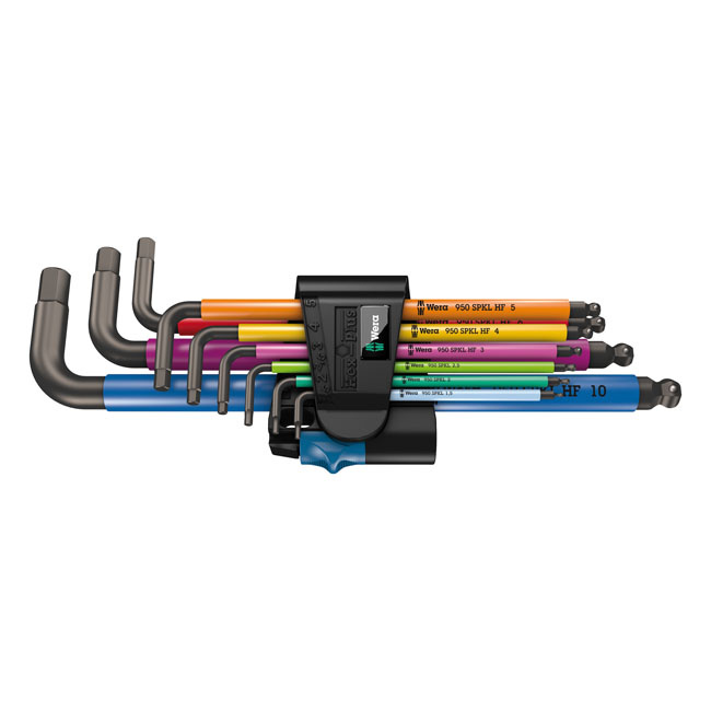 wera inbussleutel set multicolor metrisch 0 057185