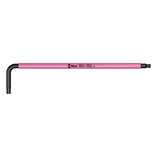 wera inbussleutel multicolor helder roze metrisch 3 0 0 167185