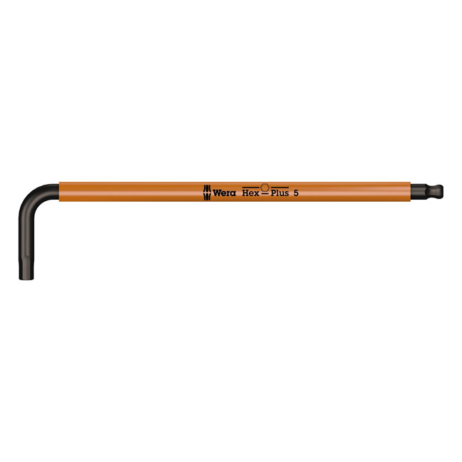 wera inbussleutel multicolor helder oranje metrisch 5 0 0 367185