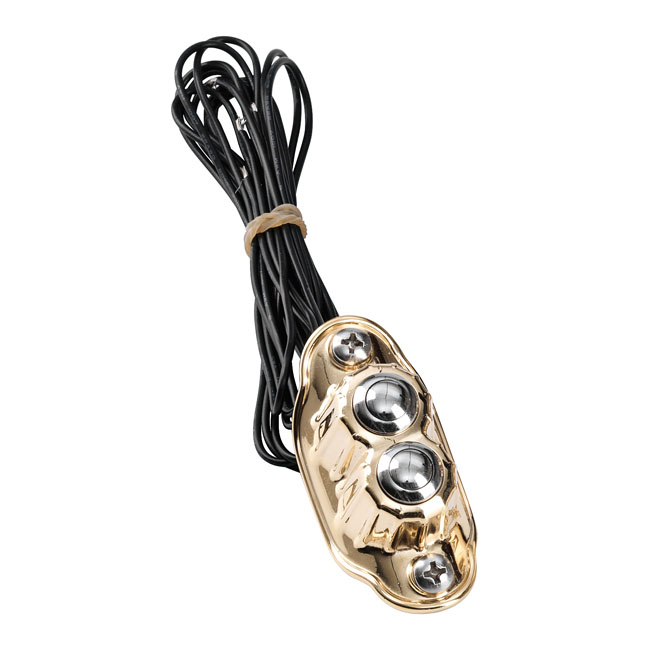 kustom tech deluxe stuurschakelaar dubbele knop 0 254235