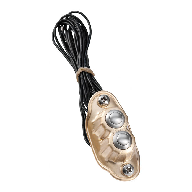 kustom tech deluxe stuurschakelaar dubbele knop 0 354235