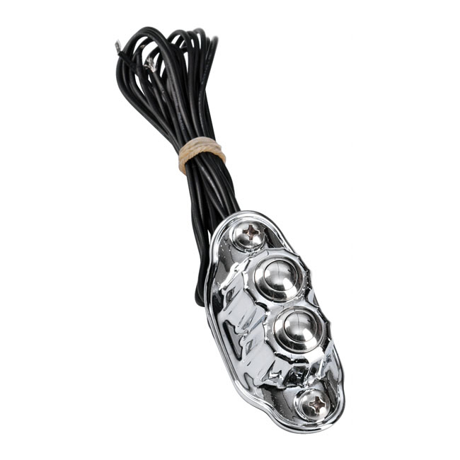 kustom tech deluxe stuurschakelaar dubbele knop 0 554235