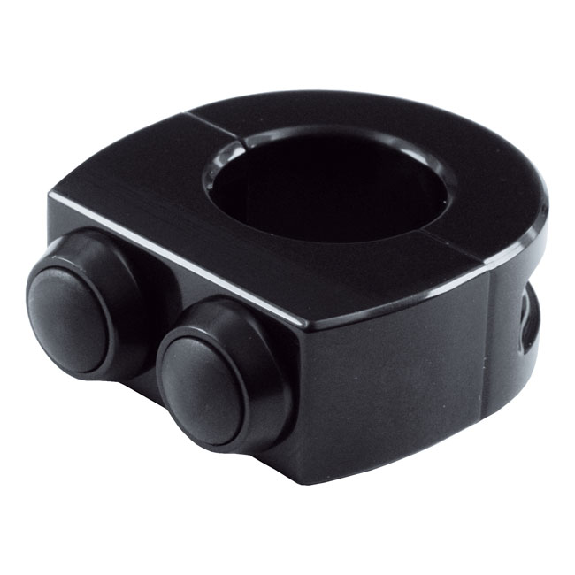 motogadget mo switch 2 drukknopbehuizing 22mm hb zwart 0 822039