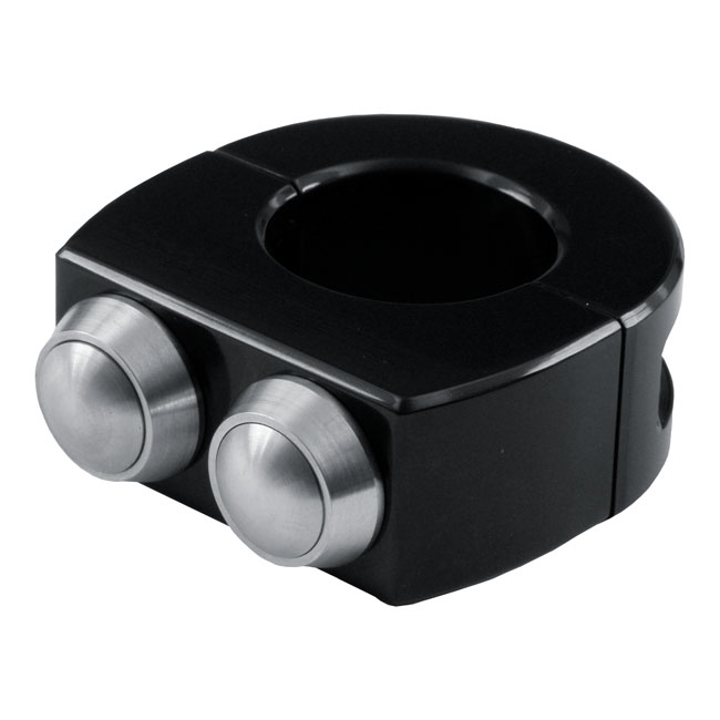 motogadget mo switch 2 drukknopbehuizing 22mm hb zwart 0 922039