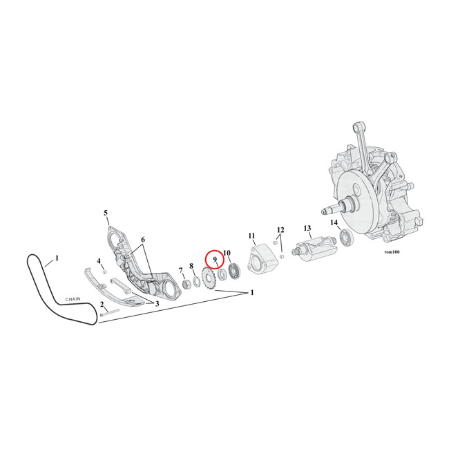spacer balancer tandwiel 180 inch 0 042189