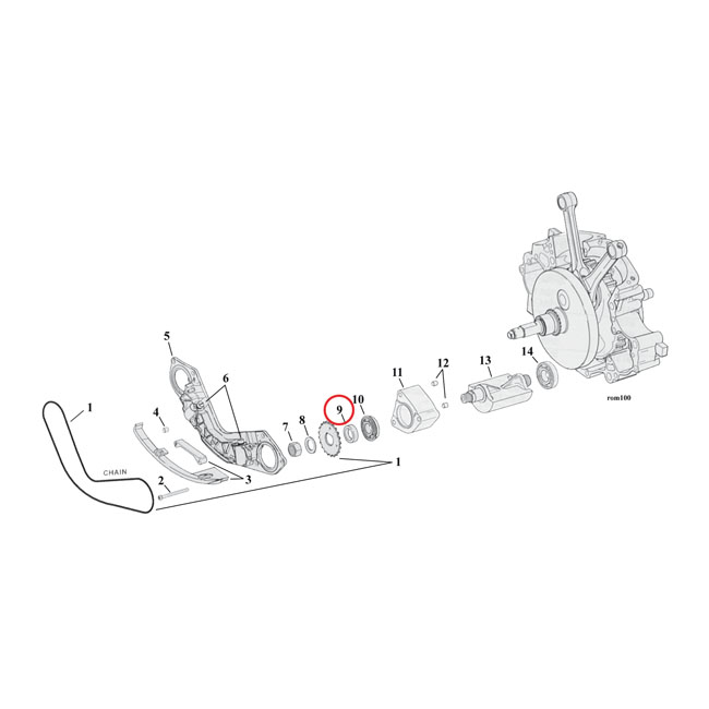 spacer balancer tandwiel 130 inch 0 242189