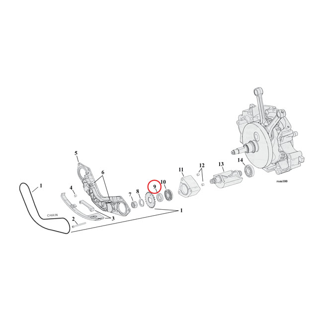 spacer balancer tandwiel 160 inch 0 542189