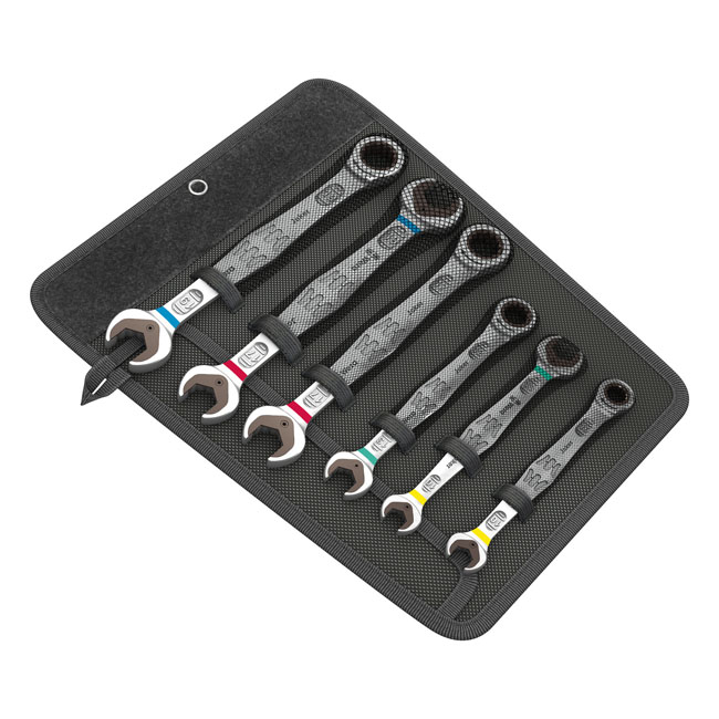 wera ratelsleutel set joker open box end metrisch 0 427185
