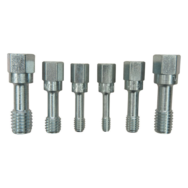 lang tools 6 pc unc thread restorer tap set 0 561995