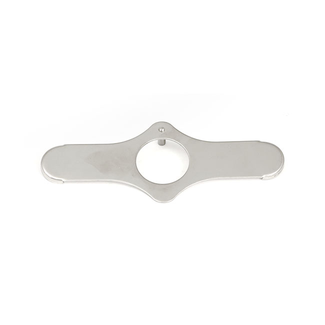 springer borgplaat vork steel moer 0 994189