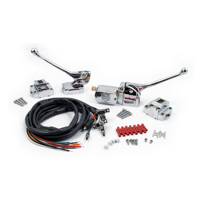 chromen stuurbedieningsset 0 499509