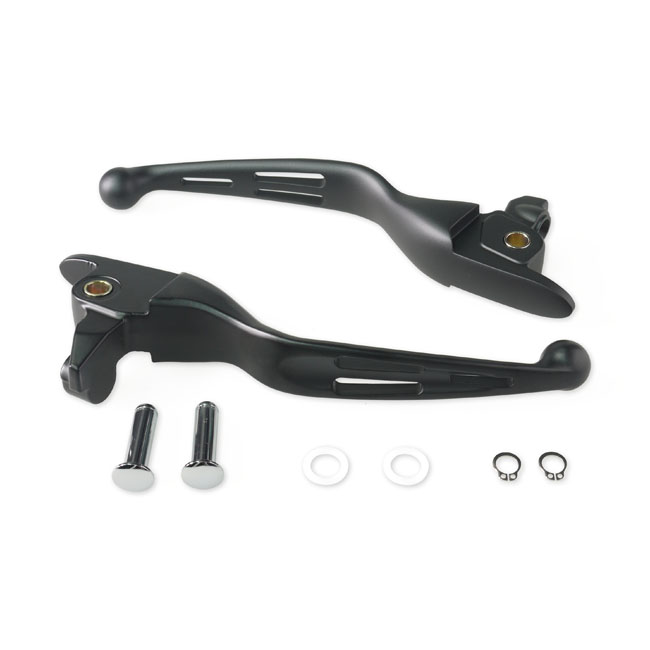 stuurhendel kit 3 gleuf breed blad zwart 0 656295