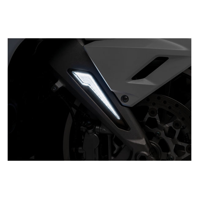 kuryakyn omni led vork inserts satijn zwart 0 724685