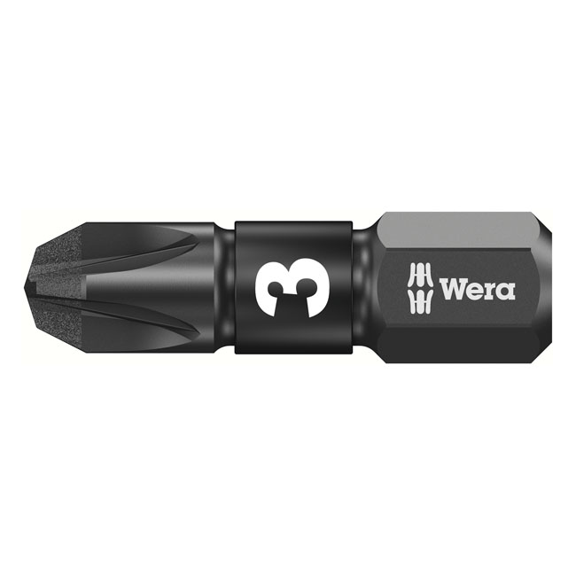 wera 1 4 bit voor pozidriv schroeven impactor pz3 0 808185