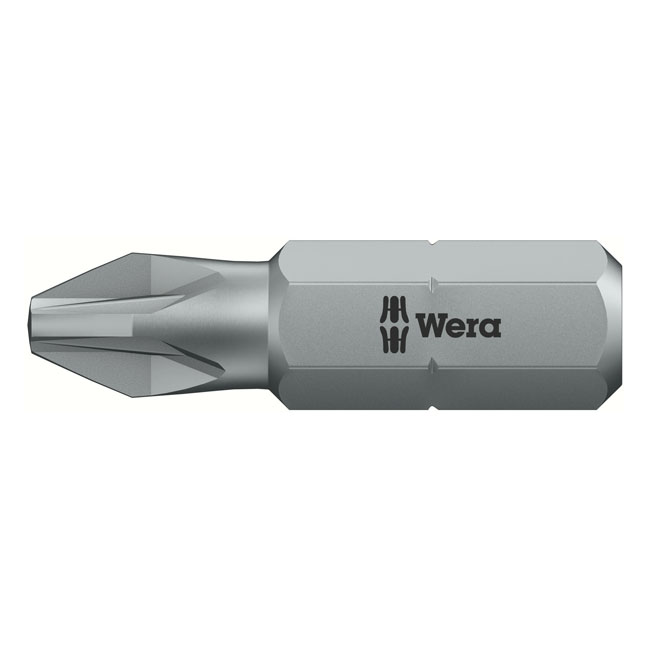 wera 1 4 bit voor pozidriv schroeven pz1 0 908185