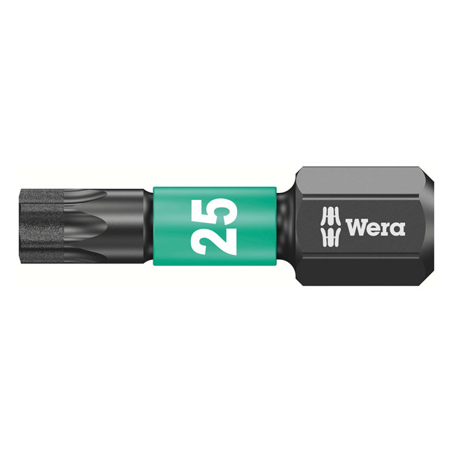 wera 1 4 bit voor torx r schroeven impaktor tx25 0 518185