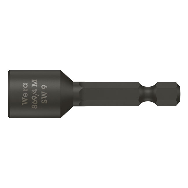 wera 1 4 drive nutsetter metric 9 0 0 538185