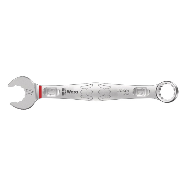 wera steeksleutels open box end 17mm joker 6003 serie metrisch 0 116795