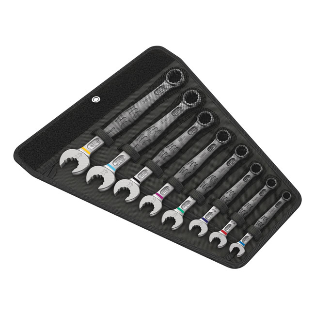 wera steeksleutel open box end set 8 delig joker 6003 serie amerikaanse maat 0 526795