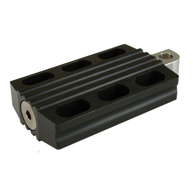 dippert aluminium kick pedaal zwart 0 310075