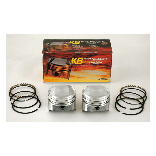 kb performance 1340cc evo bt pop up piston kit 010 0 376449