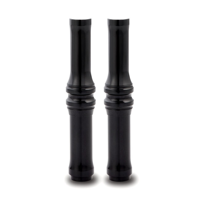 arlen ness m8 10 gauge pushrod cover set geheel zwart 0 553095