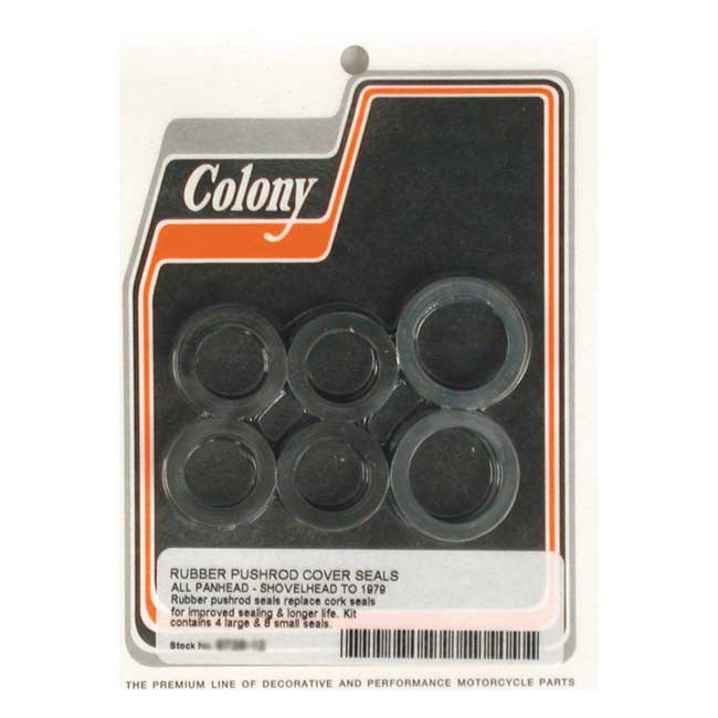 colony 48 e79 bt pushrod cover seal kit 0 533989