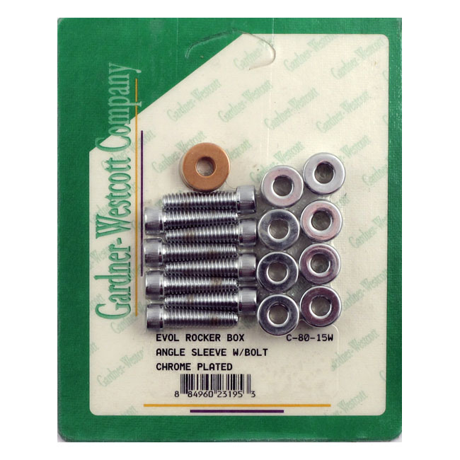 gw rocker box top bolt kit allen chroom 0 271779