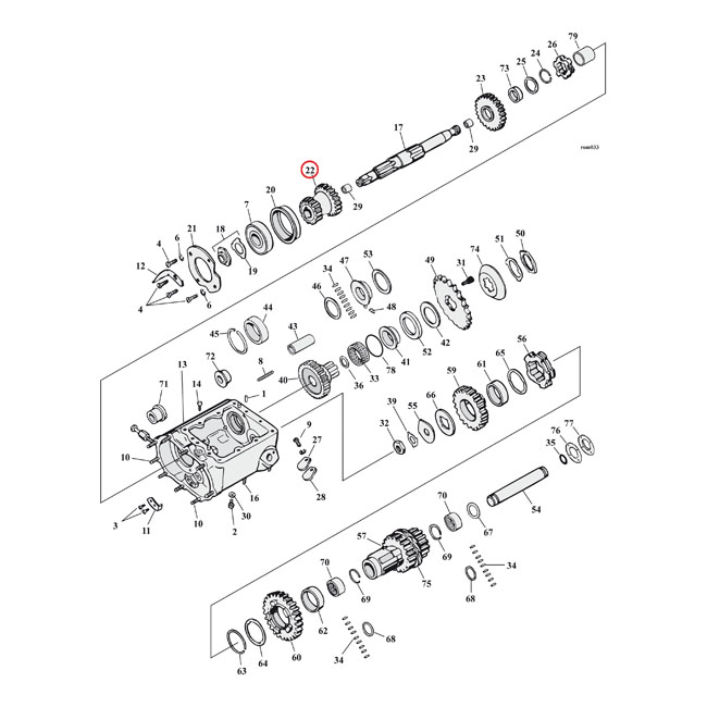 andrews 3 00 std ratio 1e versnellingsset 0 546305