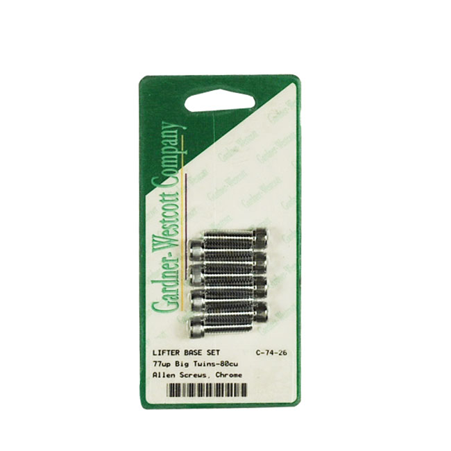 gw tappet block mount kit inbussleutel chroom 0 589205