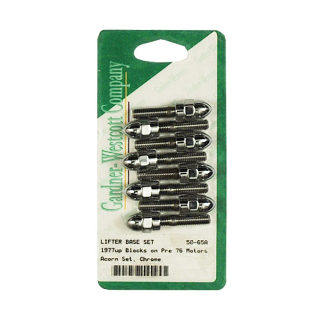 gw tappet block mount kit acorn chrome 0 555315