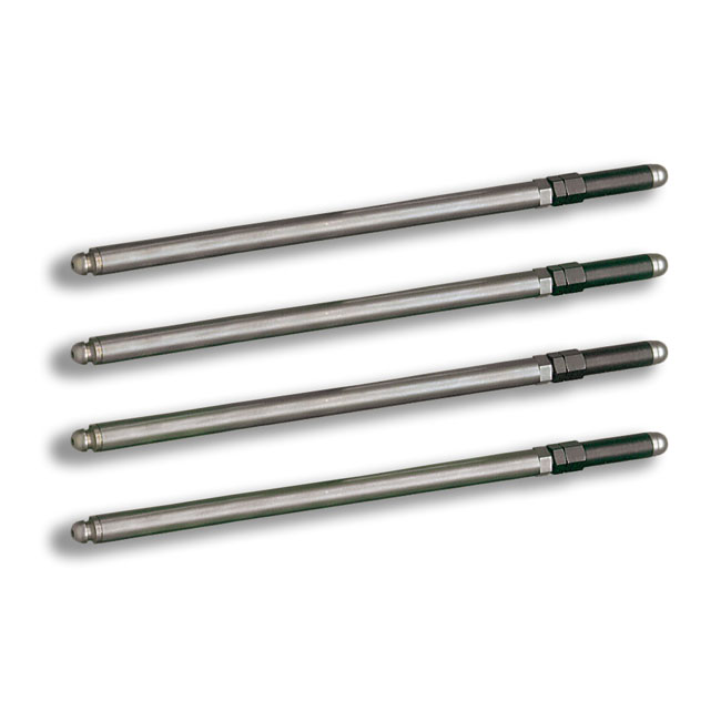 ss adj chromoly pushrod set twin cam std length 0 375305