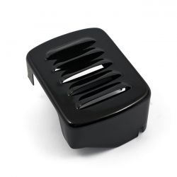 custom coil cover louvered zwart 0 8753