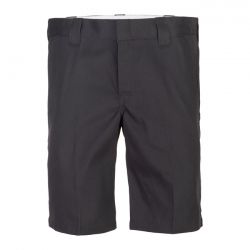dickies slim straight work short zwart 0 8381