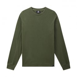 dickies zwolle wafel sweater legergroen 0 1599