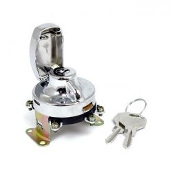 fl style contactslot 5 polige platte sleutel chroom 0 4992
