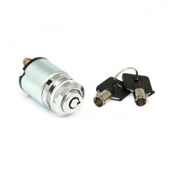 fx stijl contactslot dunne ronde sleutel chroom 0 9524