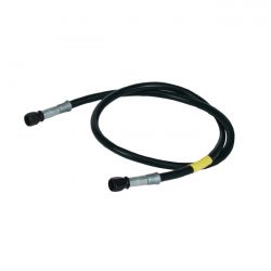 goodridge remleidingset zwart gecoat roestvrij 66 lang 0 3796