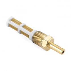 k tech brass 3 8 npt custom fuel line fitting gepolijst 0 7350