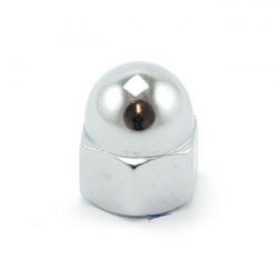 kolonie m6 x 1 0 acorn nuts chrome 0 6241