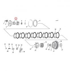 koppeling veer set 0 7370