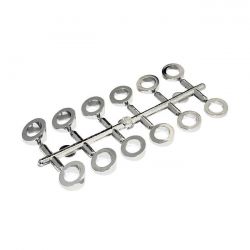 kunststof hoekring set chroom 0 4303