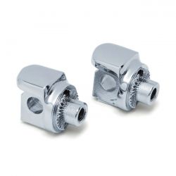 kuryakyn niet draaibare gegroefde voetsteun adapters 0 4231