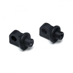 kuryakyn splined male mount peg adapters adj stop black 0 7982